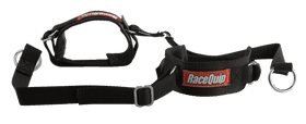 RACEQUIP STD 2' ARM RESTRAINTS BLACK
