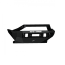 Road Armor 07-18 Jeep Wrangler JK Stealth Front Winch Bumper w/Bar Guard Mid Width - Tex Blk-1