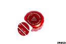 Goldenwrench Blackline Performance BMW M Car Series Charge Cooler Tank Cap Cover - Edition Red-5