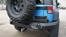 Road Armor 07-17 Jeep Wrangler JK Stealth Rear Non-Winch Bumper w/Tire Carrier - Tex Blk-3