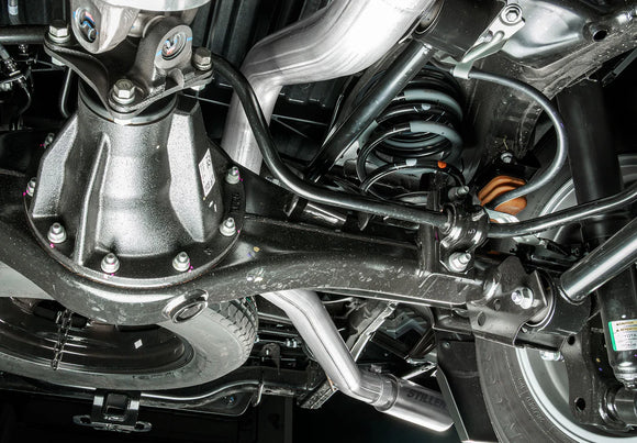 STILLEN 2024+ TOYOTA TACOMA STILLEN CAT BACK REAR EXIT EXHAUST SYSTEM BLACK TIP