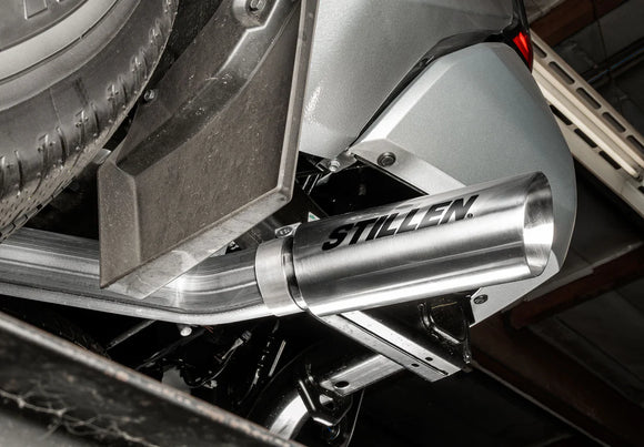 STILLEN 2024+ TOYOTA TACOMA STILLEN CAT BACK REAR EXIT EXHAUST SYSTEM POLISHED T