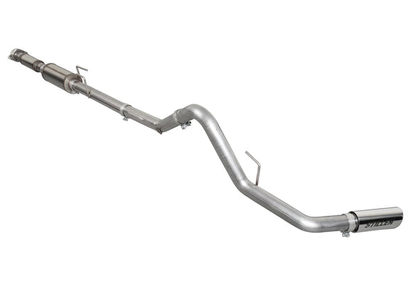 STILLEN 2021-2025 F-150 CAT-BACK EXHAUST SYSTEM POLISHED TIP