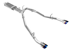 STILLEN 2011-2024 RAM 1500 CAT-BACK EXHAUST SYSTEM - BURNT BLUE TIPS