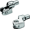Kuryakyn Tapered Peg Adapter Yamaha Front Chrome-1