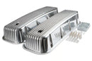 Mr. Gasket Cast Aluminum Tall Valve Covers - Polished 1965-2000 Chevrolet 396-454 Big Block-1