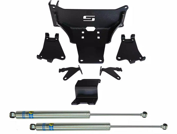 Superlift 2023 Ford F-250/350 Dual Steering Stabilizer with Bilstein Stabilizers - No lift required