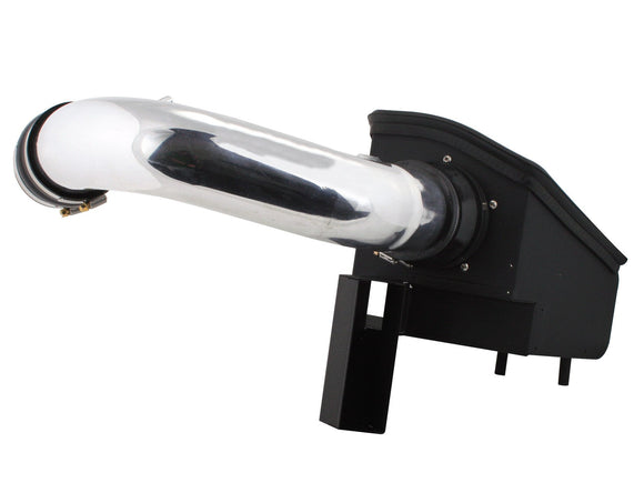 Magnum FORCE Stage-2 Cold Air Intake System w/ Pro DRY S Media Polished Ford Mustang 11-14 V8-5.0L