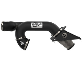 aFe MagnumFORCE 2XP Intake w/3.5in Black Steel Housing Pro DRY S Filter 2017 Ford F-150 V6-3.5L (tt) - 0