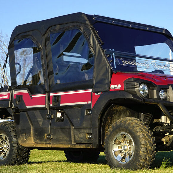 Seizmik 15+ Kawasaki Mule PRO-DXT/FXT Soft Upper Door Kit