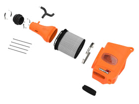 Momentum GT Orange Edition Cold Air Intake System w/Pro DRY S Filter Nissan Armada 17-24/Nissan Patrol 10-24 (Y62)/Infiniti QX80 14-24/Infiniti QX56 11-13 V8-5.6L - 0