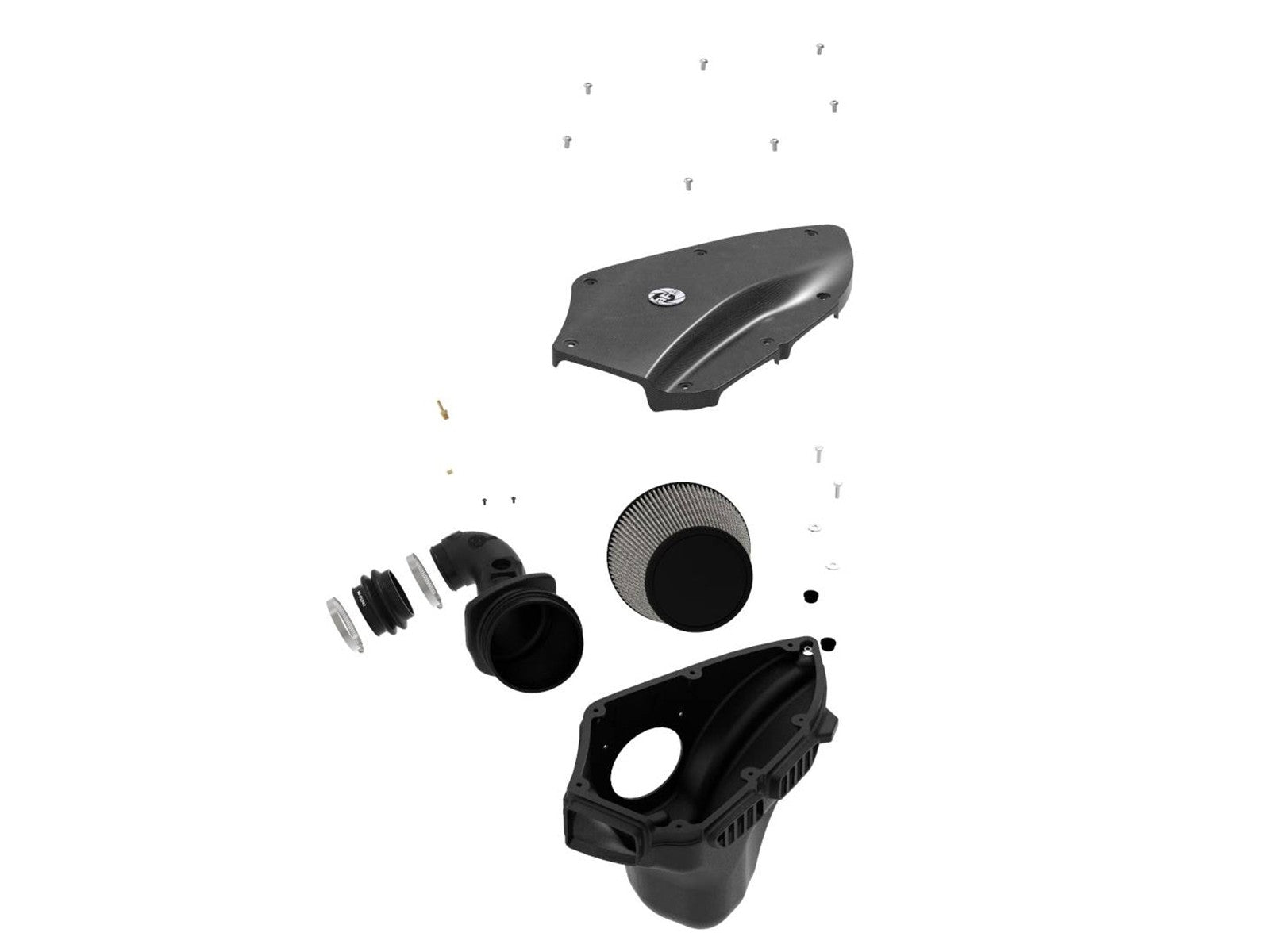 aFe MagnumForce Stage 2 Si Intake System PDS 06-11 BMW 3 Series E9x L6 3.0L Non-Turbo - 0