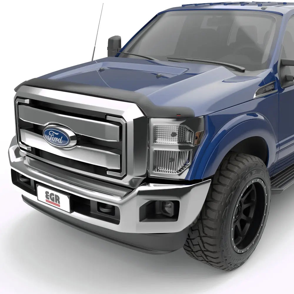 EGR 11-12 Ford Super Duty Superguard Hood Shield - Matte - 0