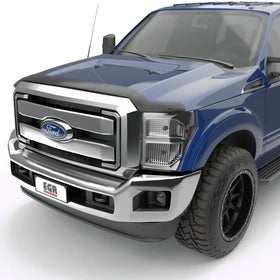 EGR 11-12 Ford Super Duty Superguard Hood Shield - Matte - 0