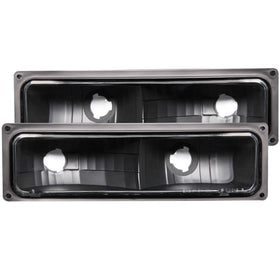 ANZO 1988-1998 Chevrolet C1500 Euro Parking Lights Black