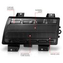 ANZO Wrangler 18-21/Gladiator 20+ LED Side Marker Lights Smoke w Sequential Signal-2