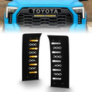 TOYOTA TUNDRA 22-24 FULL LED DRL VENT LIGHTS W/ DRL SWITCH, INITIATION, & SEQUENTIAL SIGNAL (FOR OE BUMPERS ONLY; DOES NOT FIT MODELS WITH FACTORY LED PROJECTORS)-1