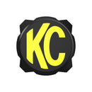 KC HiLiTES 6in. Hard Cover for Gravity Pro6 LED Lights (Single) - Black w/Yellow KC Logo-1