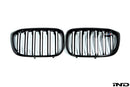 BMW F97 X3M Pre-LCI Shadowline Front Grille Set-7