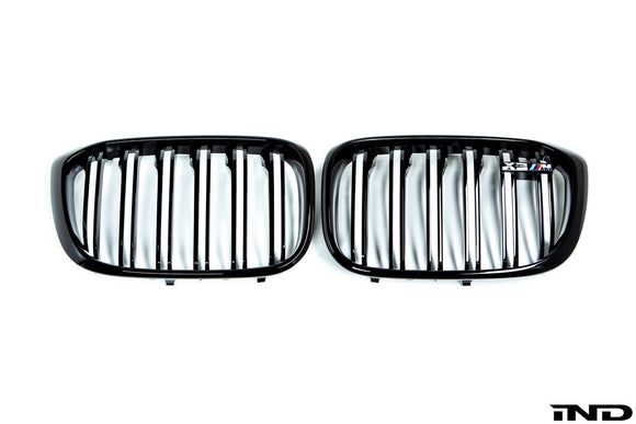 BMW F97 X3M Pre-LCI Shadowline Front Grille Set