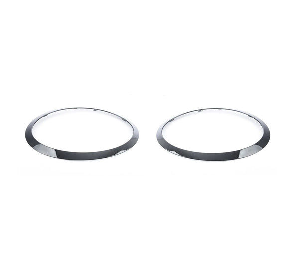 Headlight Trim Ring Jet Black Set - MINI Cooper / F55 / F56 / F57 | 51137449209-KT