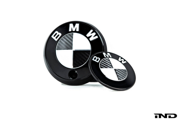 IND Carbon BMW Roundel