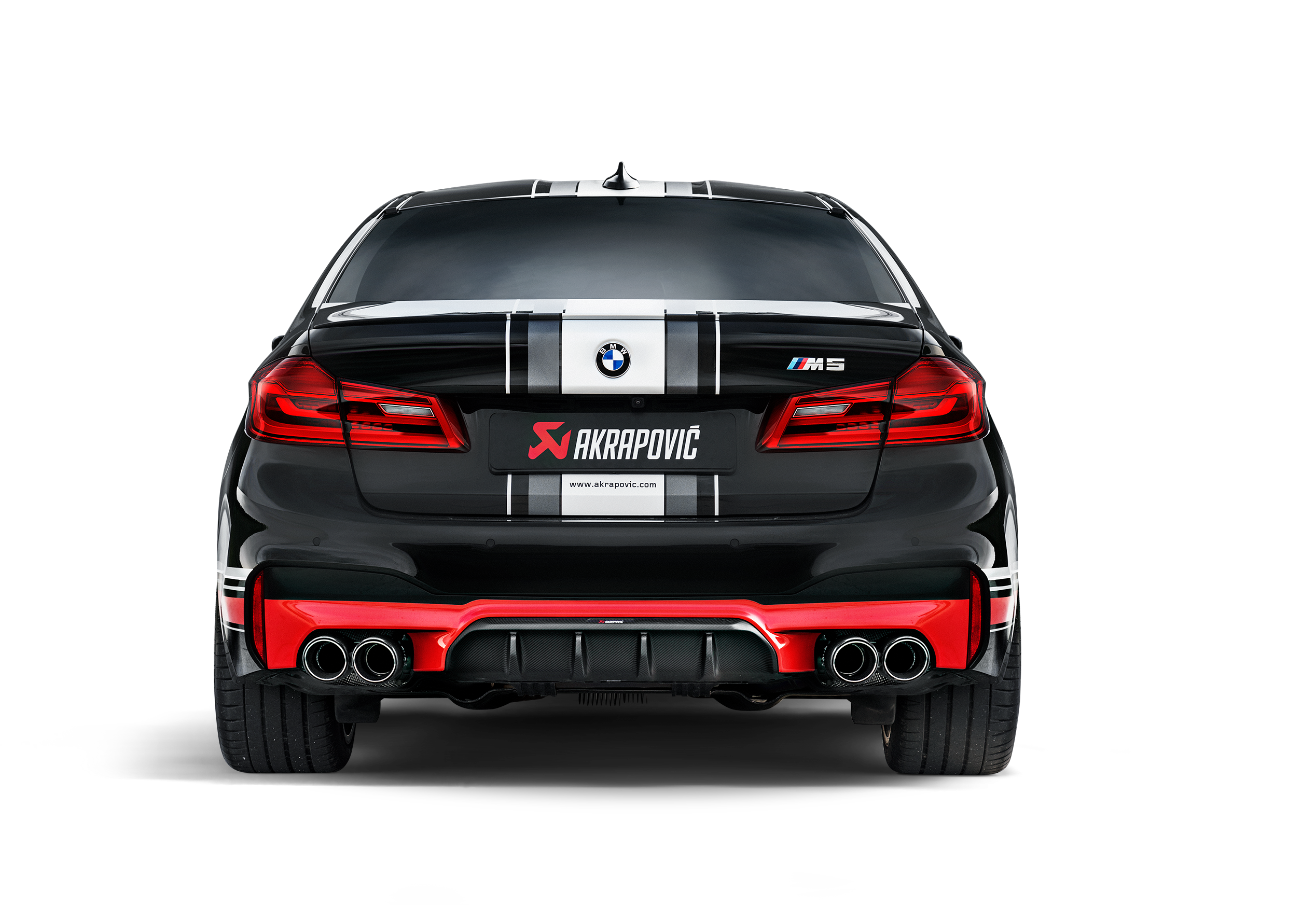 Akrapovic Evolution Line Cat Back (Titanium) (Req. Tips) - BMW / F90 / M5 / M5 Competition