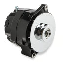 Mr. Gasket 1-Wire Alternator - 100 Amp - Black Finish 1971-1986 GM Single V-Belt-1