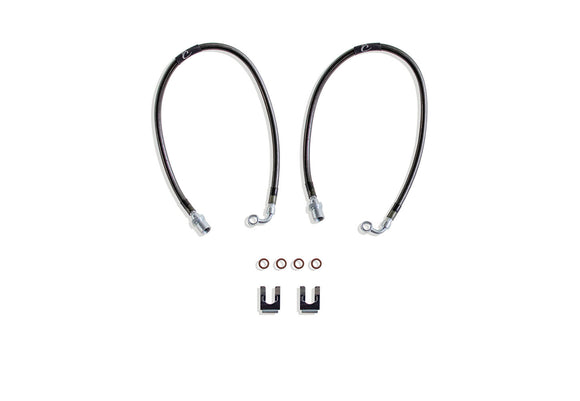 MaxTrac 06-21 Ram 1500 2WD Classic/5-lug Front & Rear SS Extended Brake Line Kit