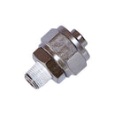 Kleinn 1/2In OD Tubing1/8In M NPT Straight Compression Fitting-1