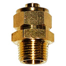 Kleinn 1/2In OD Tubing 3/8In M NPT Straight Compression Fitting-1