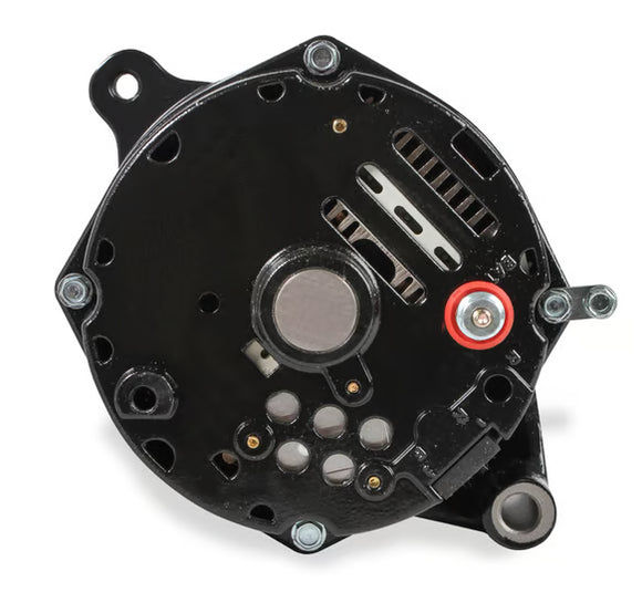 Mr. Gasket 1-Wire Alternator - 100 Amp - Black Finish 1961-1985 Ford Single V-Belt
