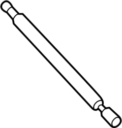 BMW Trunk Lid Lift Support - Genuine BMW 51247469009