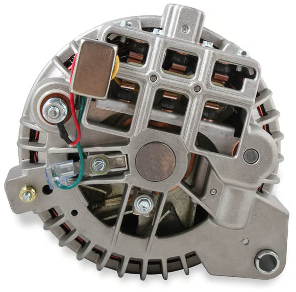 Mr. Gasket Alternator - 100 Amp - Natural Finish Chrysler 1960-1988 with Double V-Belt