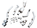 AWE 0FG Dual Rear Exit Catback Exhaust for 4th Gen RAM 1500 5.7L (with bumper cutouts) - Chrome Silver Tips-5