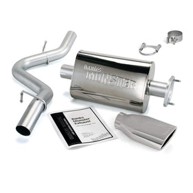 Banks Power 04-06 Jeep 4.0L Wrangler Monster Exhaust System - SS Single Exhaust w/ Chrome Tip