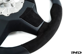 BMW M Performance Steering Wheel 6MT Alcantara Rear Cover Set - 0