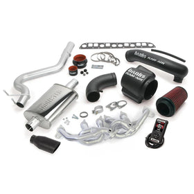 Banks Power 04-06 Jeep 4.0L Wrangler PowerPack System - SS Single Exhaust w/ Black Tip
