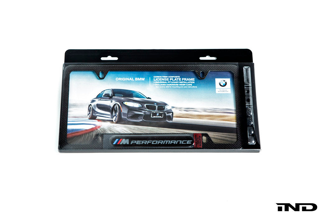 BMW M Performance Carbon Plate Frame - 0