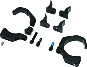 Kuryakyn Pipe Wrench Fork Mounts Black