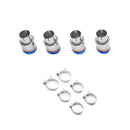 Subaru Blued Titanium Tip Kit WRX 2011-2023, STI 2011-2021-2