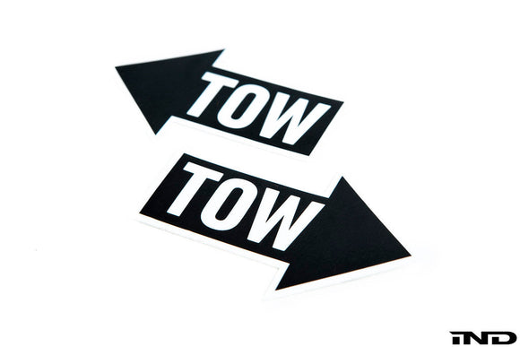 Future Classic Directional Tow Hook Location Decal Set