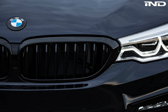 BMW M Performance G30 5-Series Shadowline Front Grille Set
