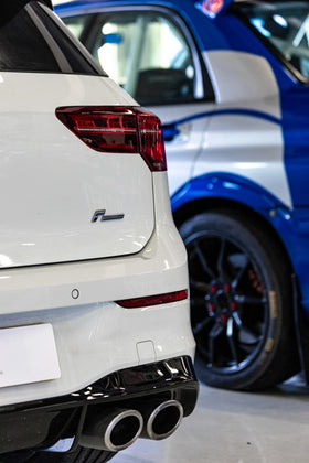 R Line Car Badge/Chrome - 0