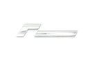 R Line Car Badge/Chrome-1