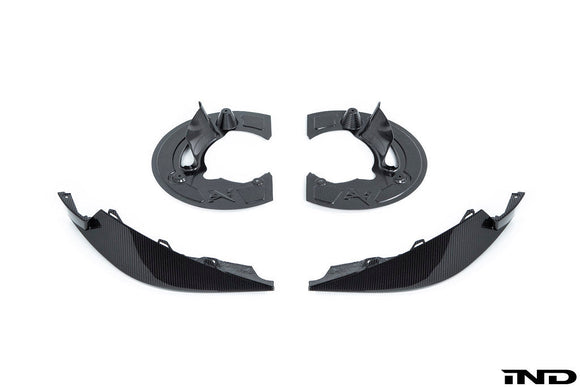Alpha N G8X M3 / M4 Carbon Front Corner Splitter Set