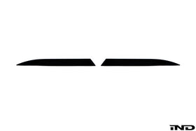 IND G01 X3 LCI M-Sport Painted Rear Reflector Set - Gloss Black - 0