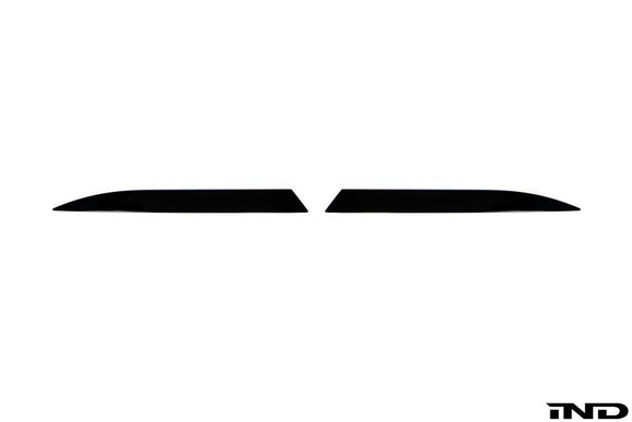 IND G01 X3 LCI M-Sport Painted Rear Reflector Set - Gloss Black