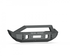 Road Armor 18-20 Jeep Wrangler JL Stealth Front Winch Bumper w/Bar Guard Mid Width - Tex Blk