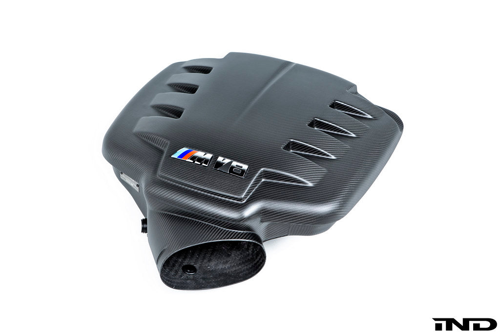 Eventuri BMW E9X M3 (S65) Black Carbon Inlet Plenum - Matte